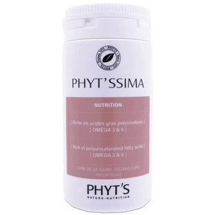 PHYT'SSIMA NUTRITION OMEGA 3 & 6 100 CAPSULES