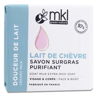 MKL GOAT'S MILK SOAP - PURIFYING, MOISTURIZING, MILK-INSPIRED SOFTNESS 100G