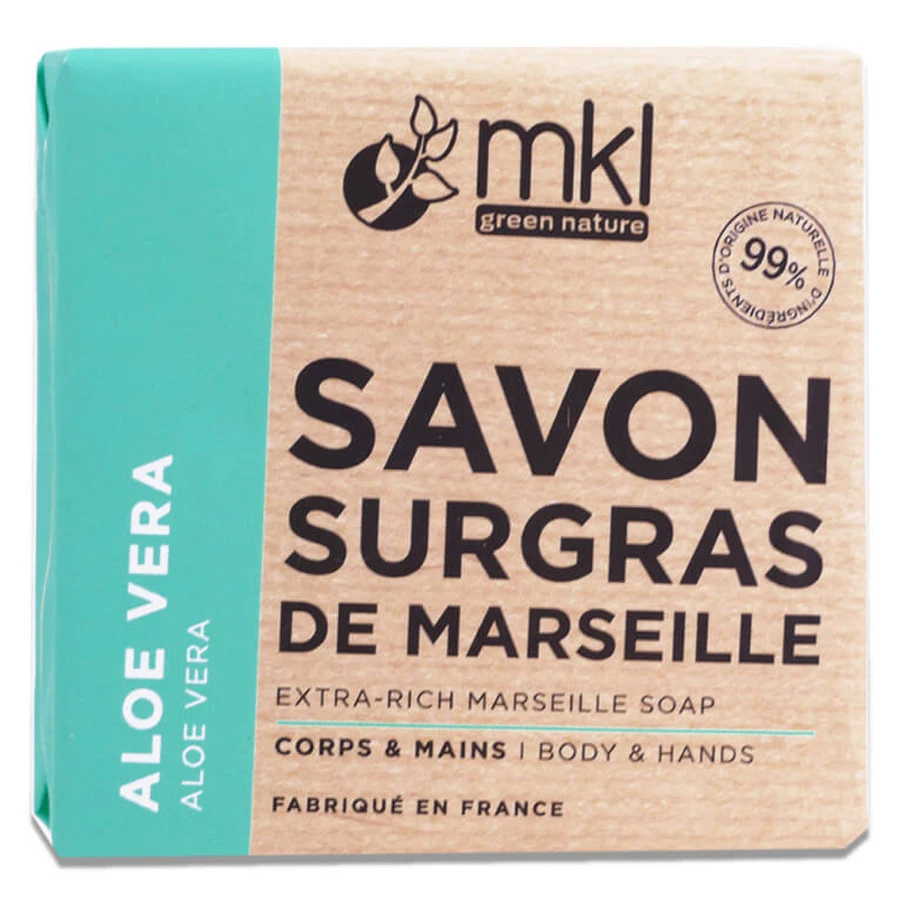 MKL SAVON SURGRAS DE MARSEILLE ALOE VERA 100G