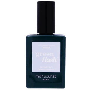 MANUCURIST GREEN FLASH BUBBLE NAIL POLISH 15ML