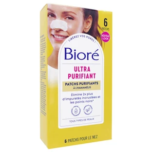 BIORE ULTRA-REINIGENDE HAMAMELIS-NEUSPLASTERS, 6 PLASTERS