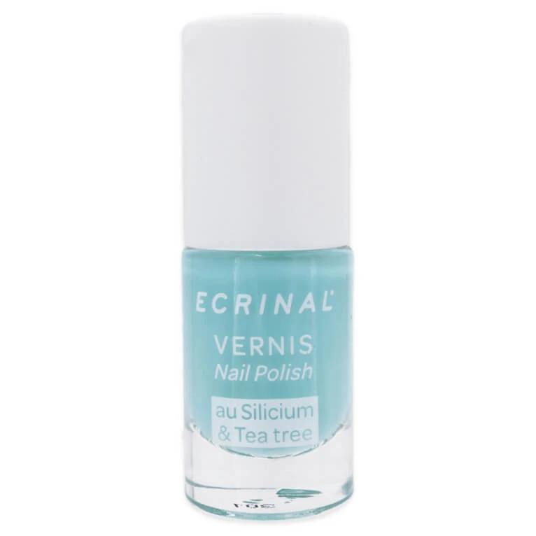 ECRINAL SILICON TEA TREE MINT GREEN NAIL POLISH 5ML