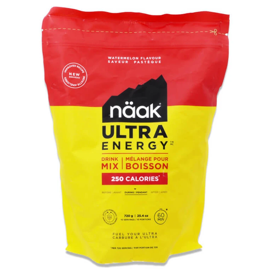 NAAK ULTRA, MEZCLA PARA BEBIDA ENERGÉTICA, SABOR A SANDÍA, 720 G