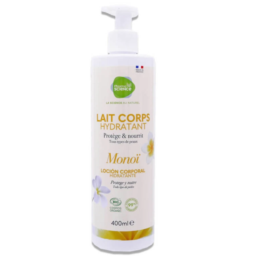 PHARMASCIENCE ORGANIC MONOI HYDRATERENDE LICHAAMSLOTION 400 ML