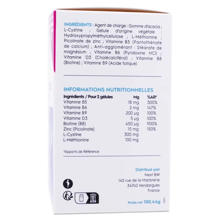 PHARMASCIENCE HAIR STRENGTHENER 180 CAPSULES