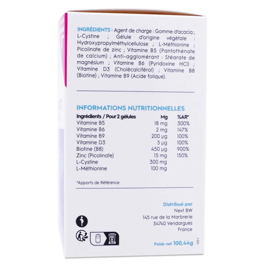 PHARMASCIENCE HAIR STRENGTHENER 180 CAPSULES