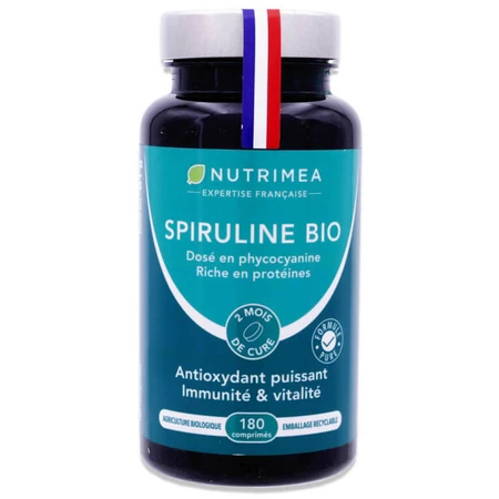 NUTRIMEA ORGANIC SPIRULINA 180 CAPSULES