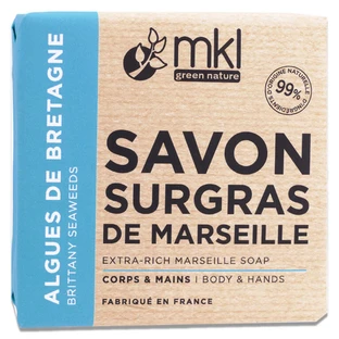 MKL SAVON SURGRAS DE MARSEILLE ALGUE DE BRETAGNE 100G