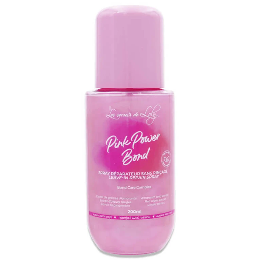LOS SECRETOS DEL SPRAY REPARADOR PARA EL CABELLO LOLY PINK POWER DE 200 ML