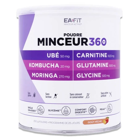 EAFIT AFSLANKPOEDER 360 PERZIKSMAAK 250 G