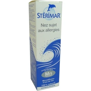 STERIMAR VOOR NEGEN DIE GEVOELIG ZIJN VOOR ALLERGIEËN, MET MANGAAN 100 ML