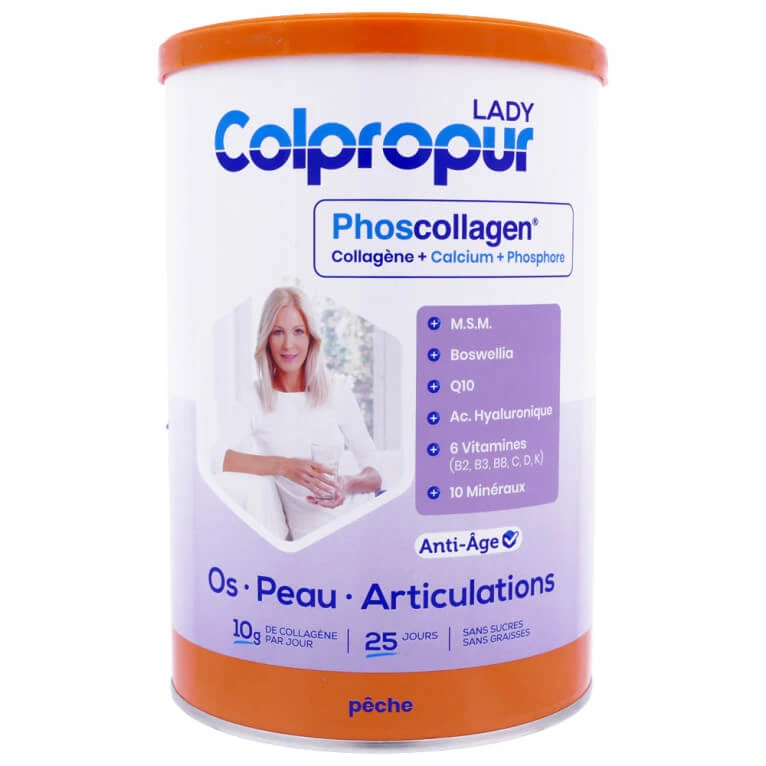 COLPROPUR LADY PHOSCOLLAGEN PEACH FLAVOR 340G
