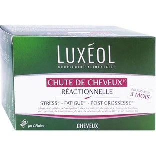 LUXEOL REACTIVE HAIR LOSS 90 CAPSULES