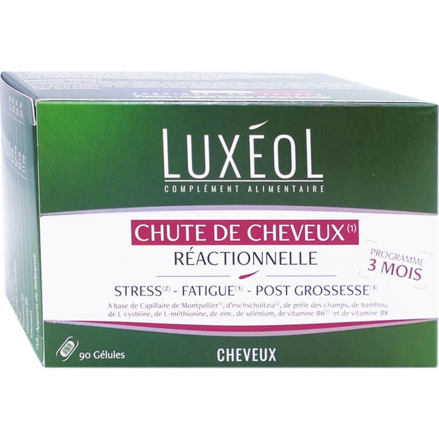 LUXEOL REACTIVE HAIR LOSS 90 CAPSULES