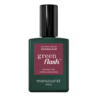MANUCURIST GREEN FLASH VICTORIA PLUM NAIL POLISH 15ML