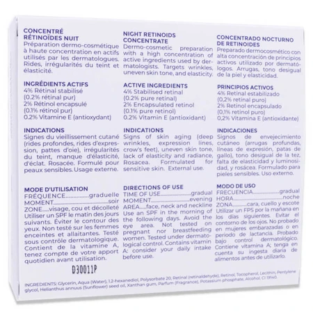 DERMEDEN RETINAL CONCENTRAT RETINOIDIC DE NOAPTE PENTRU FAȚĂ 30 ML