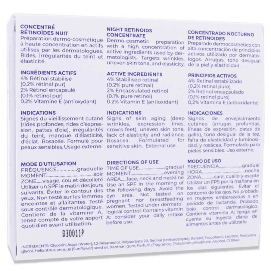 DERMEDEN RETINAL CONCENTRAT RETINOIDIC DE NOAPTE PENTRU FAȚĂ 30 ML