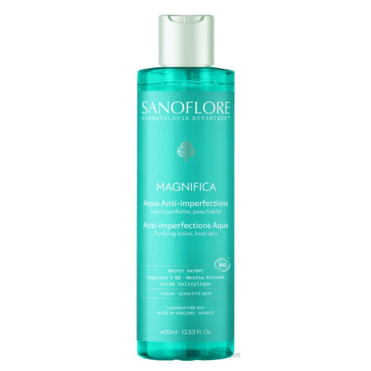 SANOFLORE ORGANIC MAGNIFICA AQUA ANTI-IMPERFECTION LOTION 400ML