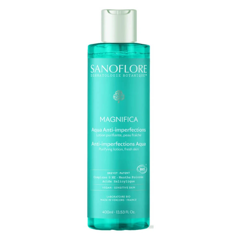 SANOFLORE MAGNIFICA AQUA LOCIÓN ORGÁNICA CONTRA LAS IMPERFECCIONES 400 ML