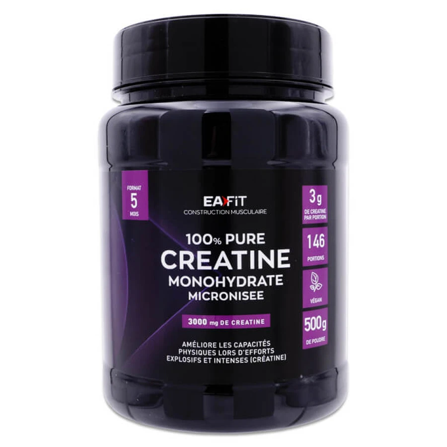 EAFIT 100 % REINES KREATINMONOHYDRAT 500 G