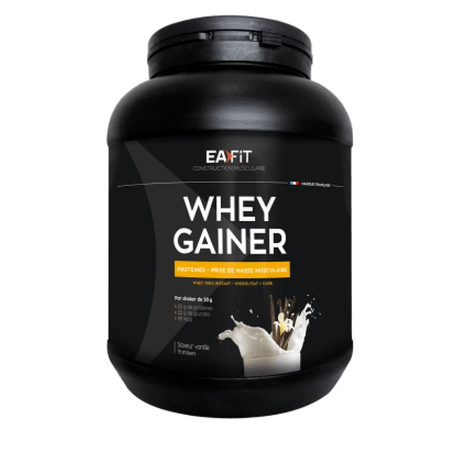 EAFIT GAINER MAX PROTEINES SAVEUR VANILLE INTENSE 1 KG