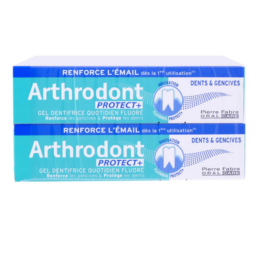 ARTHRODONT PROTECT+ ZAHNPASTA-GEL FÜR ZÄHNE UND ZAHNFLEISCH, 2ER-PACK (JE 75 ML)