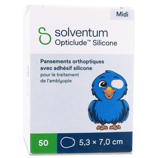 SOLVENTUM OPTICLUDE SILICONEN ORTHOPTISCHE VERBANDEN, VERPAKKING VAN 50 STUKS