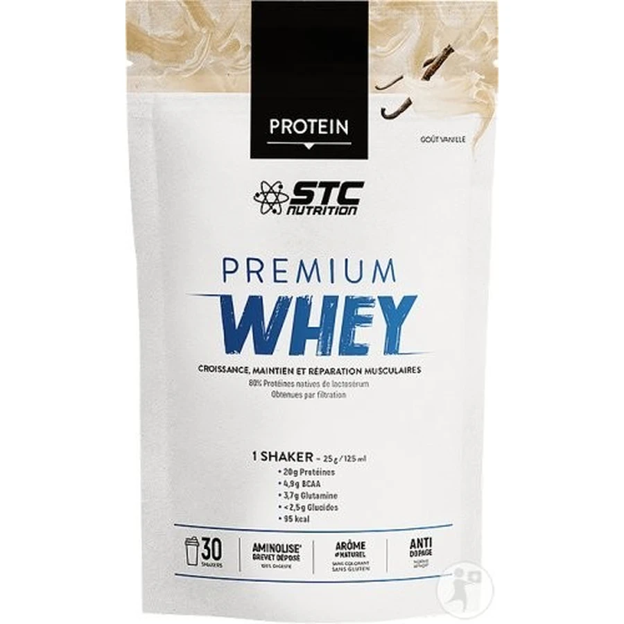 STC NUTRITION WEI-EIWIT, CHOCOLADESMAAK, 750 G