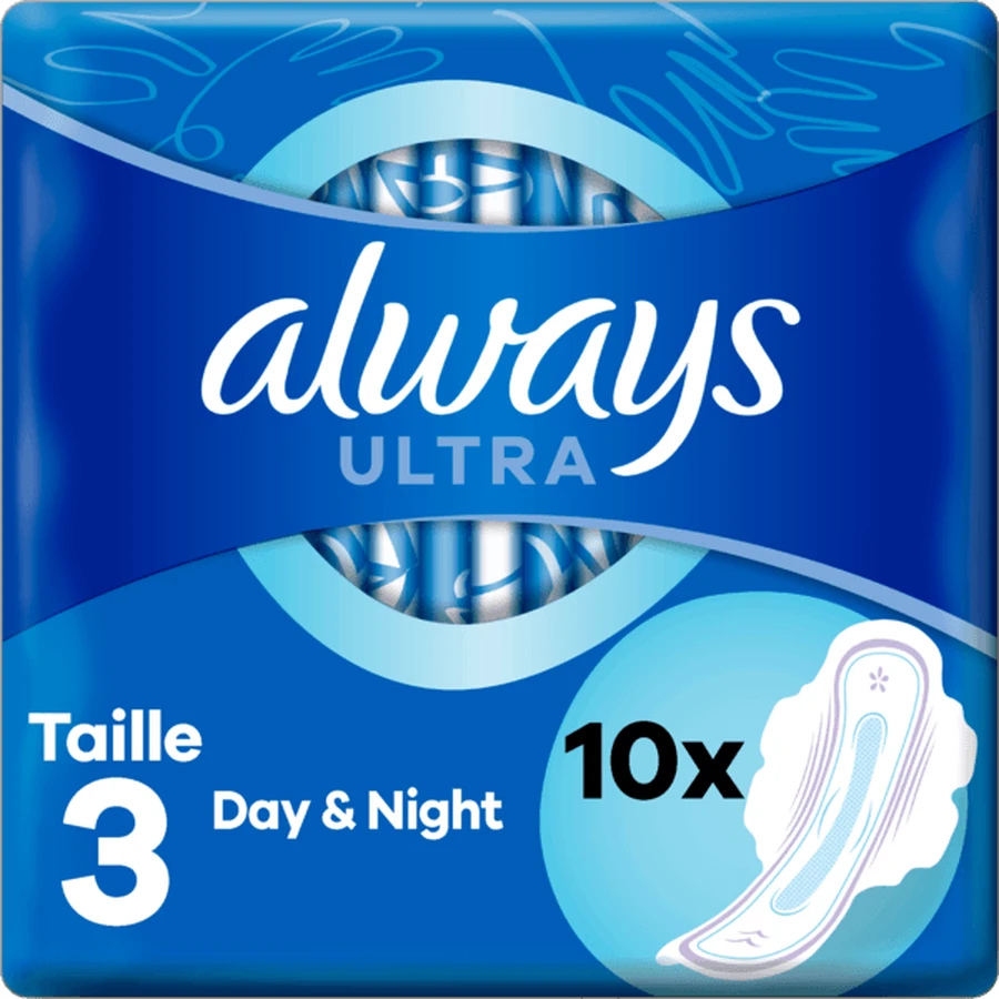 ALWAYS ULTRA DAY & NIGHT 10 PADS 3