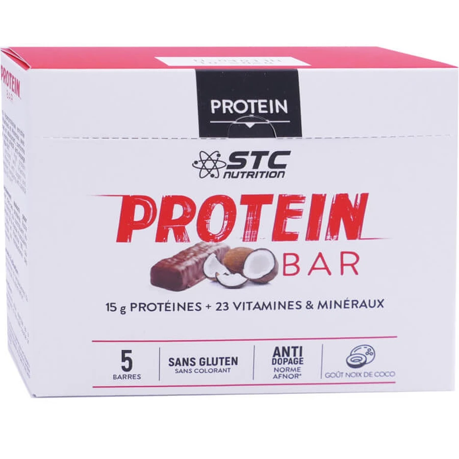 STC PROTEIN 5 COCONUT-FLAVORED BARS