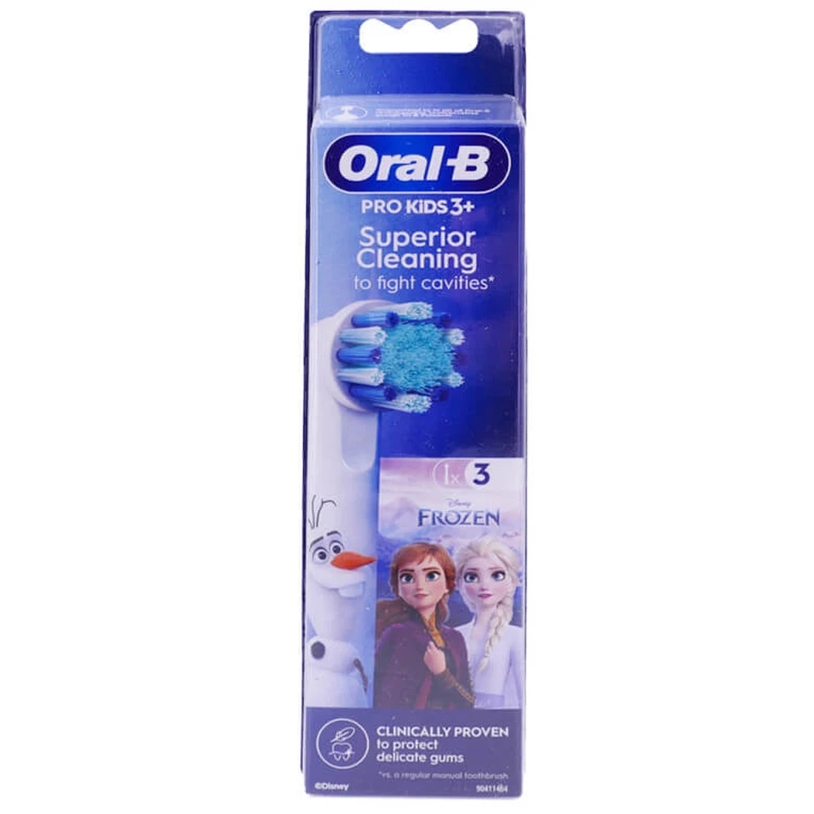 ORAL-B PRO KIDS 3+ ZAHNBÜRSTEN-NACHFÜLLPACKUNG – SCHNEEKÖNIGIN