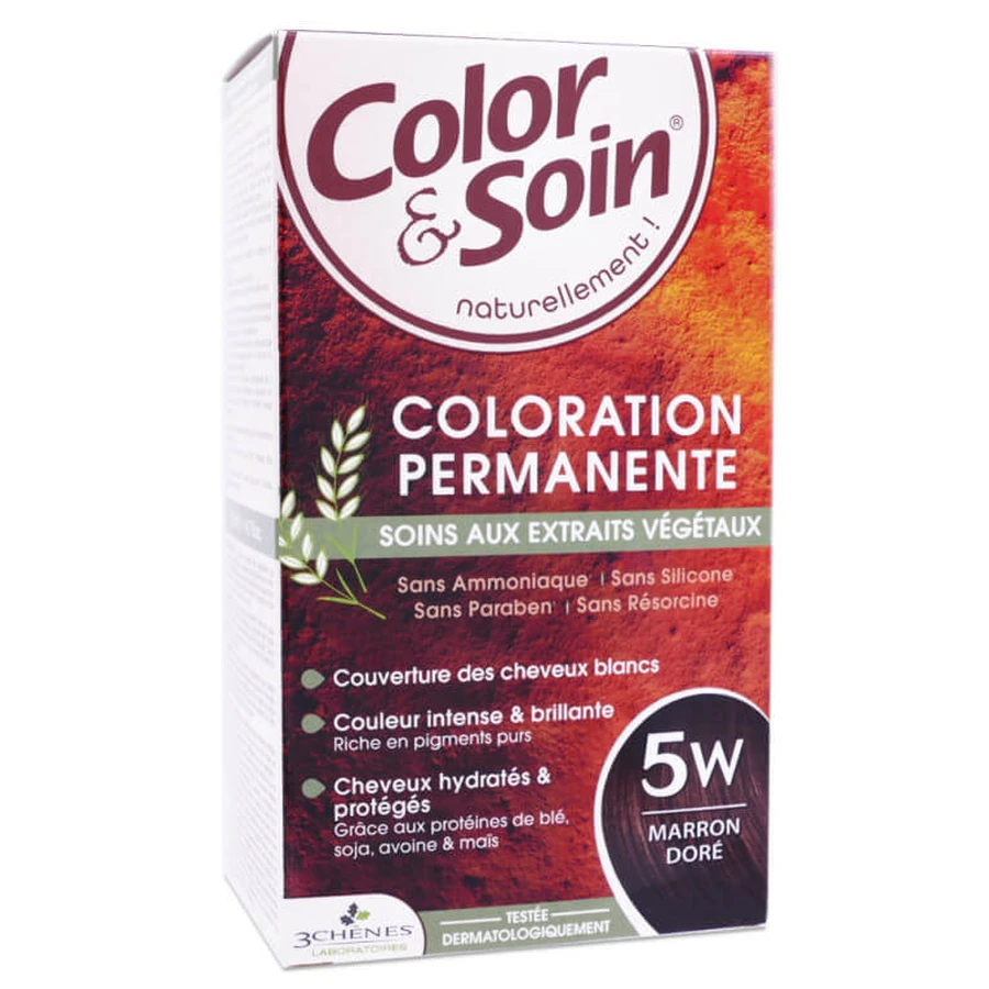 THE 3 OAKS COLOR & CARE 5W GOLDEN BROWN