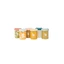 Set van 6 Isy glazen schaaltjes, 6 x 250 ml, Babymoov