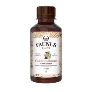 Vitaminizantus Jarabe de Miel y Propóleo, 200 ml, Faunus Plant
