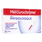 MERCUROCHROME ZOUTOPLOSSING, 30 VERPAKKINGEN MET ÉÉN DOSIS