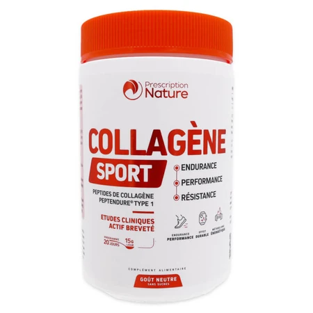 NATURE COLLAGEN SPORT CON RECETA MÉDICA, SABOR NEUTRO, 300 G