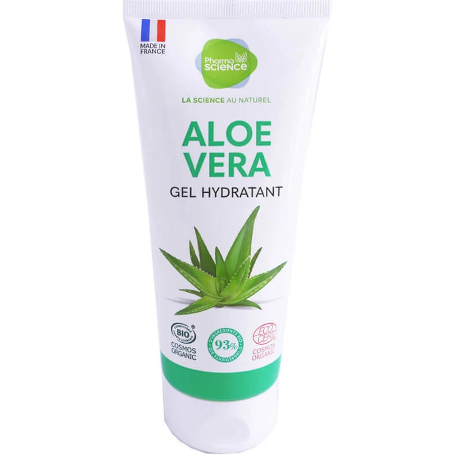 PHARMASCIENCE ORGANIC ALOE VERA MOISTURIZING GEL 200ML