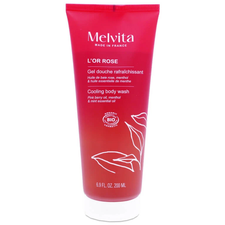 MELVITA BIO L'OR ROSE VERFRISSENDE DOUCHEGEL 200 ML