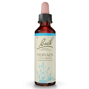 ŚRODEK KWIATOWY BACH – VERVAIN nr 31, 20 ml