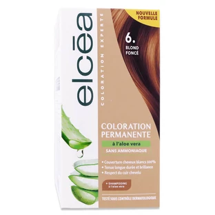 ELCEA PERMANENTE HAARKLEUR ALOË VERA DONKERBLOND Nr. 6