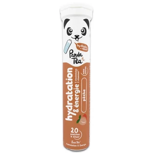PANDA TEA HYDRATION & ENERGY PEACH 20 TABLETS
