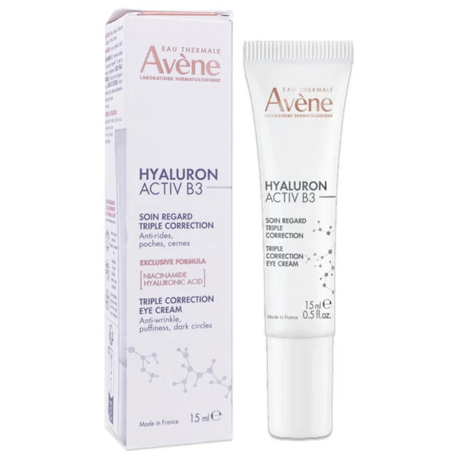 AVENE HYALURON ACTIV B3 OOGVERZORGING MET DRIEVOUDIGE WERKING 15 ML