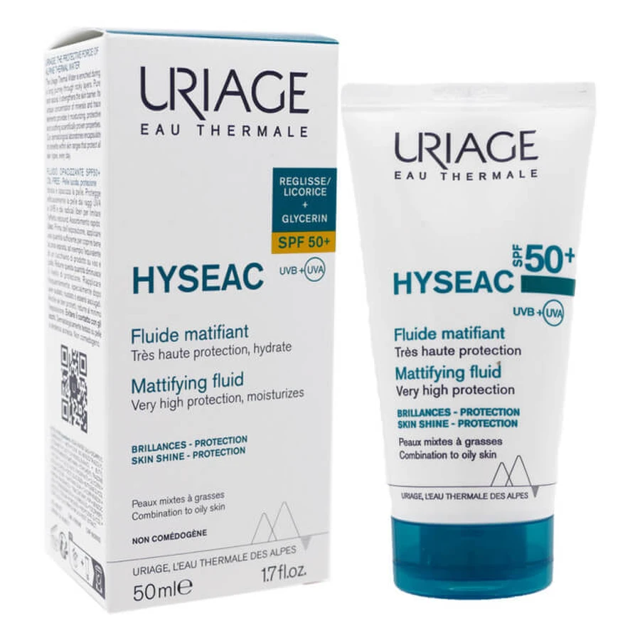 URIAGE HYSEAC MATTIFYING LOTION SPF 50+ 50 ML