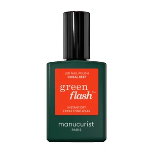 MANUCURIST GREEN FLASH CORAL REEF NAIL POLISH 15ML