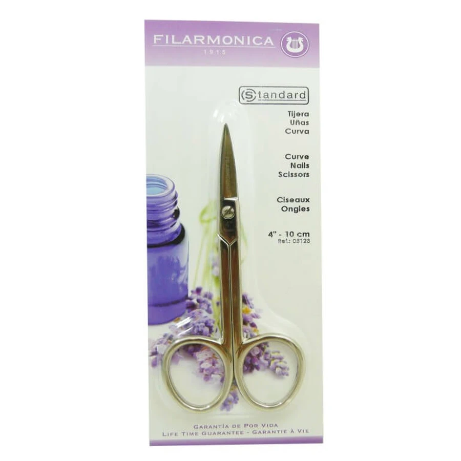 FILARMONICA GEBOGENE NAGELSCHERE, 10 CM