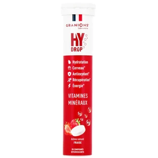 GRANIONS HYDROP FRAISE 20 BRUISTABLETTEN