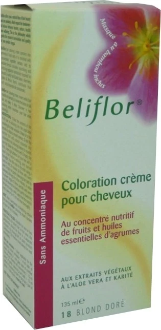 BELIFLOR HAIR COLOR CREAM 18 GOLDEN BLONDE 120 ML