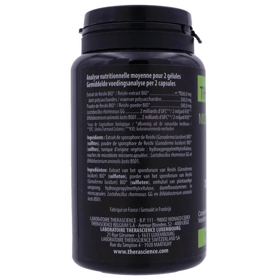 THERASCIENCE MUSHROOMSSENTIEL REISHI 60 CAPSULES