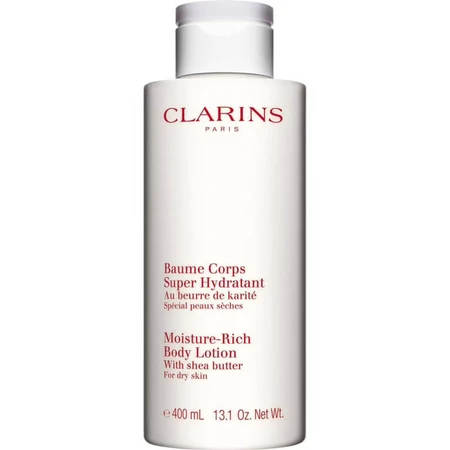 BÁLSAMO CORPORAL SUPERHIDRATANTE CON MANTEQUILLA DE KARITÉ DE CLARINS, 400 ml