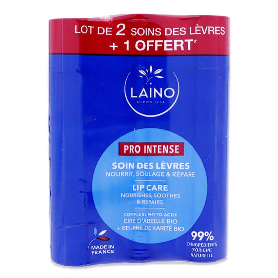 LAINO PRO INTENSE LIP CARE, PACK OF 3 X 4G